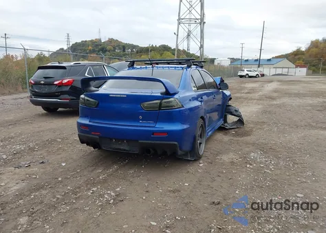 2012 Mitsubishi Lancer Evolution Gsr из США, поврежденный, VIN JA32W8FV6CU028552